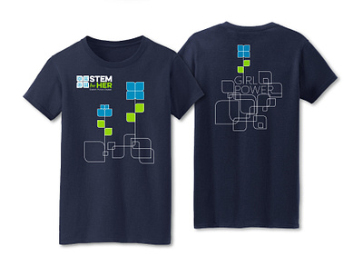 STEM for Her Zoom Conference Tee graphic design illustrator