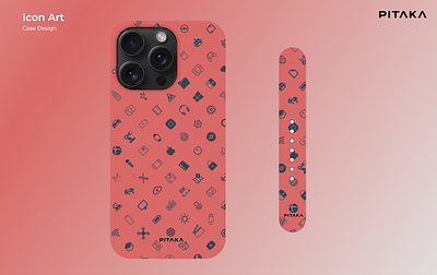 Iconic Fusion: iPhone Case & Watch Band Design apple branding case design iphone logo ui