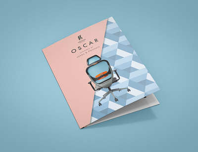 Leaflet design for Gresham Office Furniture graphic design leaflet
