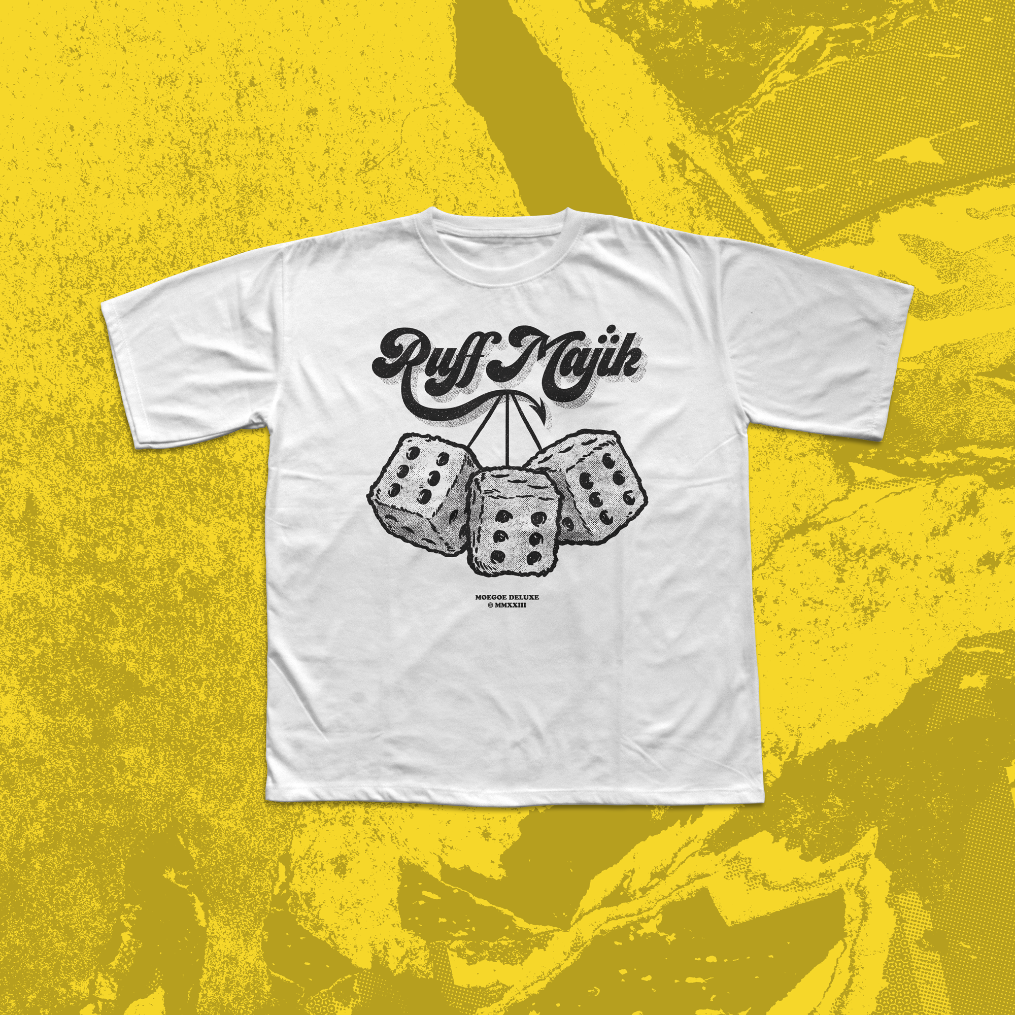 T-shirt design - Ruff Majik 2d album cover band shirt branding design digital art digital illustration drawing graphic design illustration rock n roll t shirt design