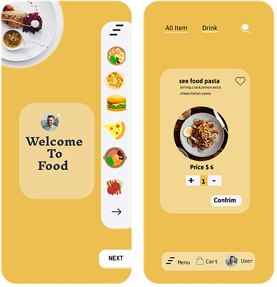 Restaurant App app design appdesign figma app figma app design restaurant restaurant app design restaurant ui app design ui ui app design ui ux resttaurant uiux design ux ap design