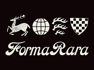 FormaRara : Branding branding design flag graphic design heraldry icon illustration logo typography