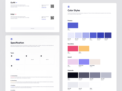 Windsor.io - Design System ai button buttons clean color colors components design system documentation font fonts guidelines icons jakubszewczyk style styles table token ui web