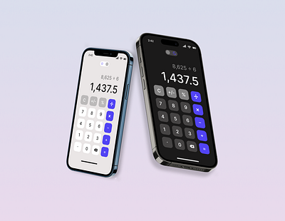 Calculator app ui ux