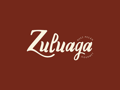 Zuluaga - Pecan Nuts branding graphic design logo