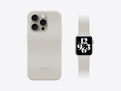 PITAKA - Phone and watch cases apple apple watch concept design iphone iphone 15 phone case pitaka series 9 watch band watch face