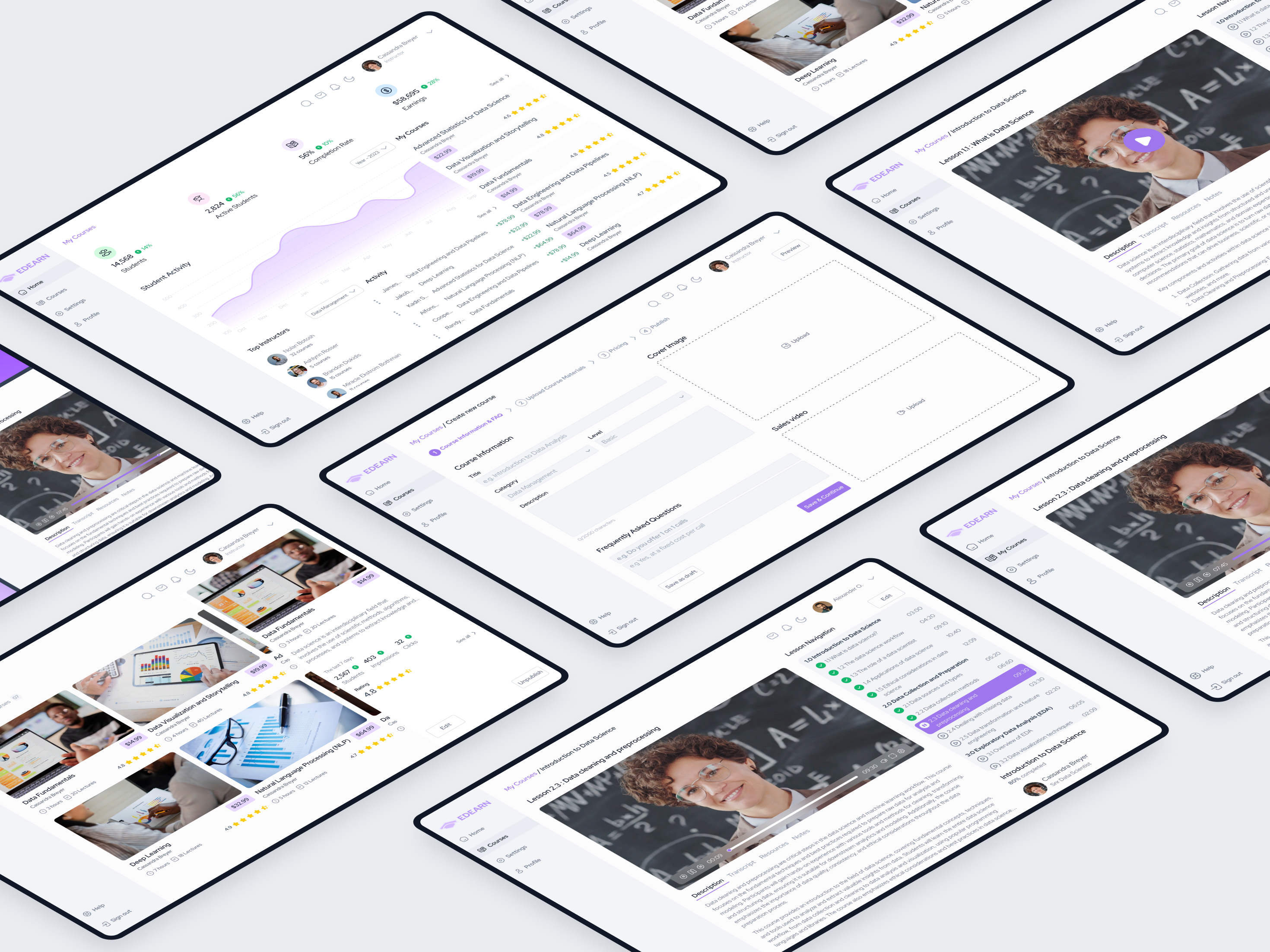 Example of UX/UI Design For Web Apps And Dashboards