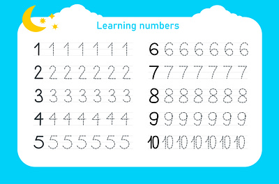 learning numbers