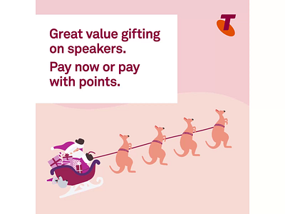 Telstra - Digital Gift Guide after effects animation motion design