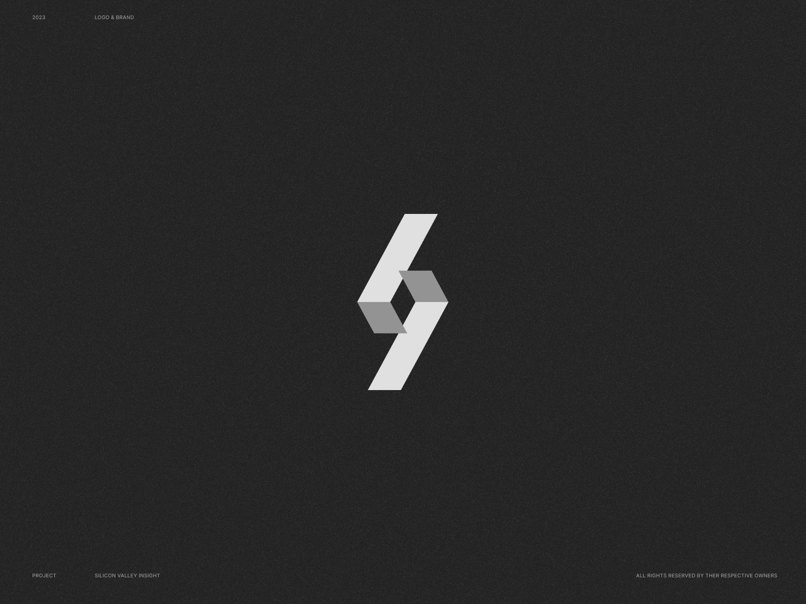 S Monogram (Logofolio 2023) 3d logo branding geometric geometric s graphic design logo logo design minimal minimal logo minimal s pseudo 3d ribbon s s logo s monogram