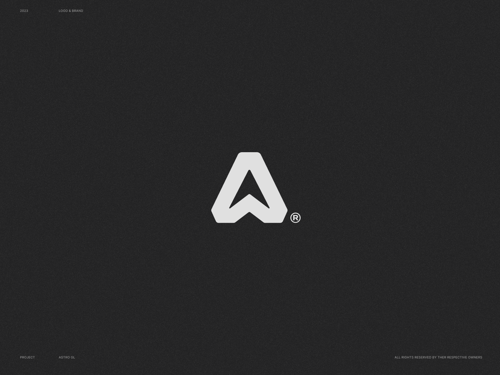 A Monogram (Logofolio 2023) a logo a monogram arrow logo astro branding graphic design hidden logo logo logo design logo icon minimal navigation vector