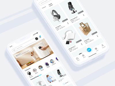 Group Purchasing E-commerce App design