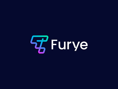 Furye Logo-Tech logo-Technology-Security app logo blockchain logo crypto logo cyber security modern logo nft logo security logo software logo startup logo tech technology logo unique logo