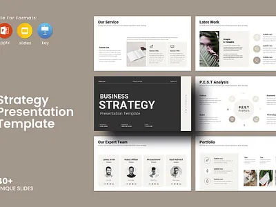 Business Strategy Presentation template