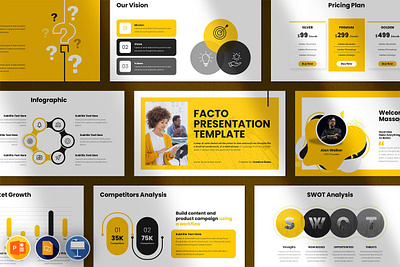 Facto | Presentation Template template