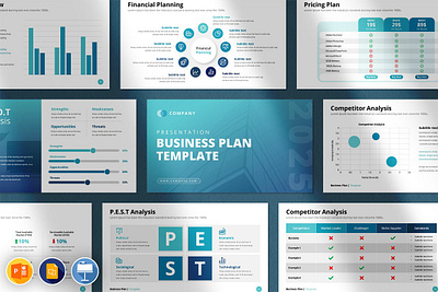 Business Plan PowerPoint Template template
