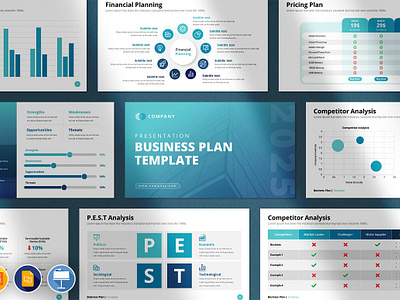 Business Plan PowerPoint Template template