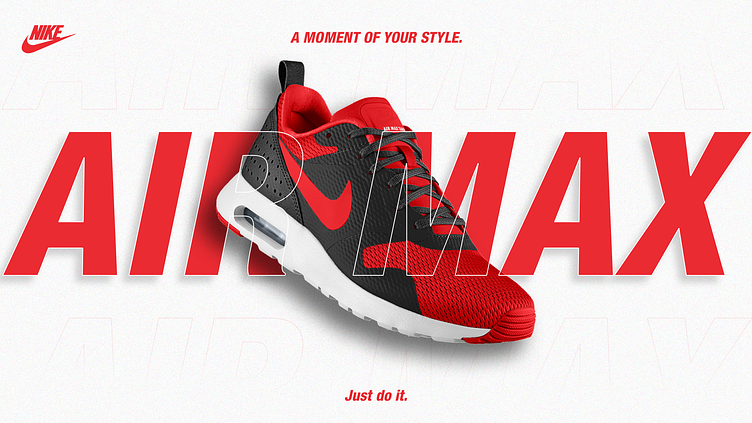 NIKE AIR MAX (POSTER) by Saeed Ijaz on Dribbble