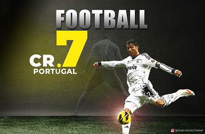 Cristiano Ronaldo branding graphic design ui