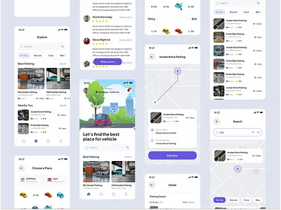 Parking Finder Mobile App