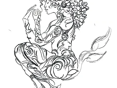 Mother Nature branding graphic design illustration