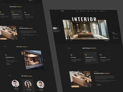 Interior Design Template architecture best design business company design fectory graphic design illustration industry interior interior design logo marketing medical photography architecture template theme top design ui wordpress