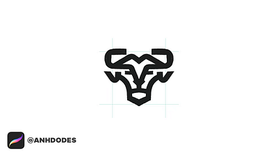 Iconic Bison logomark design processcredit: @anhdodes - Anh Do 3d anhdodes anhdodes logo animation bison logo branding business cow logo design graphic design illustration logo logo design logo designer logo for sale logodesign minimalist logo minimalist logo design motion graphics ui