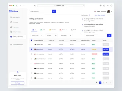 Billing and Invoice Management appdesign businessfinance designinspiration digitaldesign financialmanagement hasslefreeinvoicing innovation invoicebilling moderninterface streamlinedbilling ui userexperience userinterface ux webapp