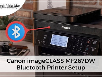 Canon imageCLASS MF267DW Bluetooth Printer Setup canon bluetooth printer setup canon imageclass mf267dw