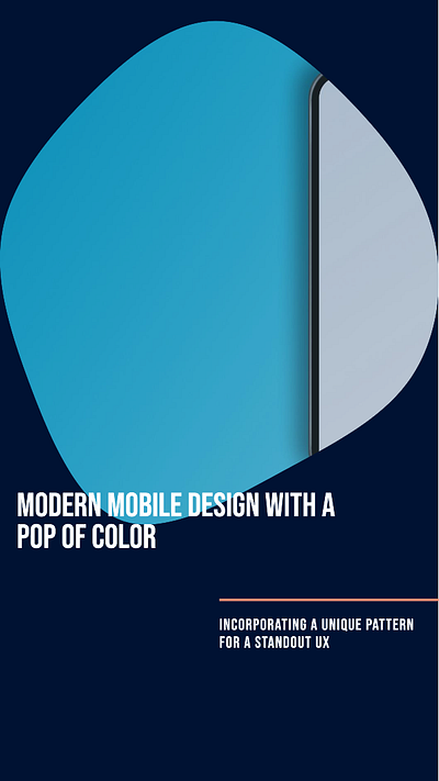 Modern Mobile Design branding graphic design ui