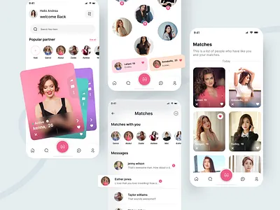 Dating app design❤️ app app design background dating app dating app design dating mobile app dating mobile app design design graphic design illustration match finder mobile mobile app online dating phenomenon populat dating relationship social app ui ux