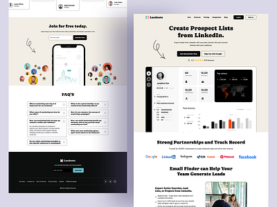 Marketing Landing Page UI kit | Landing Page advertising agency business corporate e book home page kit landing page marketing ofspace saas social media ui kit ui8 web web design webpage website website design