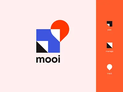 Mooi - Logo design for the task management platform brand book brand identity branding corporate branding corporate identity graphic design logo logo book logo design logotype saas logo startup logo