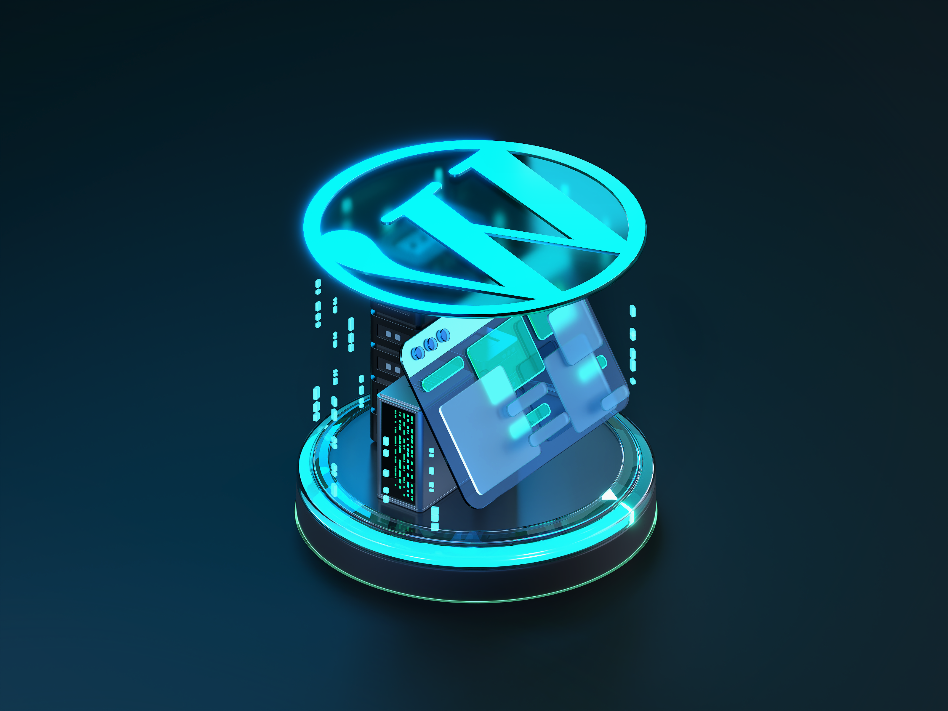 Example of Abstract 3D Illustration