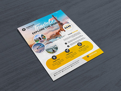 Flyer Design banner flyer holiday travel visit