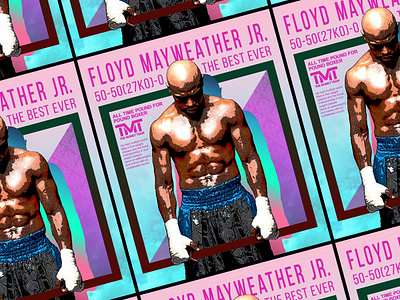 Floyd Mayweather Jr. boxing design floyd mayweather jr. graphicdesign poster