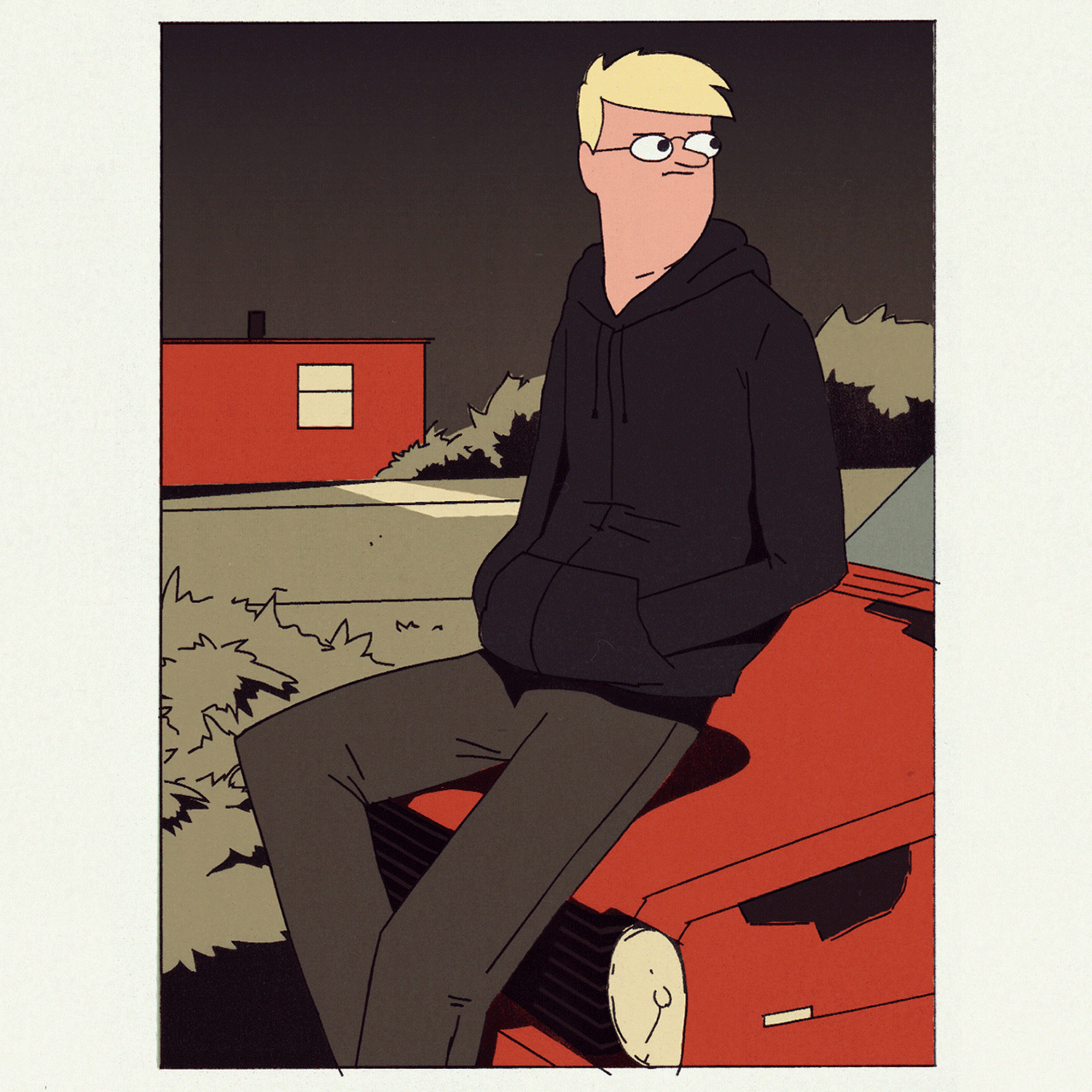 Characters boy cartoon character design ghost girl ilustration toon