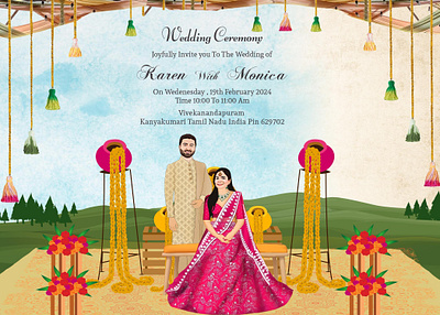 Indian Wedding Card Design Online designer wedding card