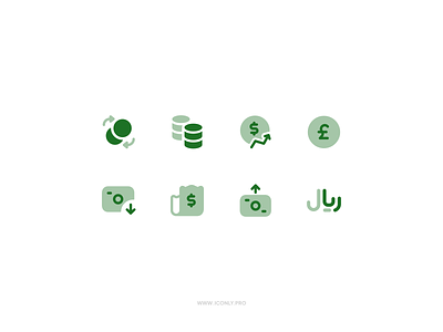 Iconly Pro, Financial category! bank cash design dollar figma financial icon icondesign iconly pro iconography iconpack icons iconset illustration money rial ui