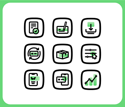 Few icons figma icons uiux vector