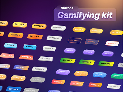 Gamifying UI kit made with Figma achievements app app design app gamification application badges clean ui desing figma gamification gamify interface leaderboard mobile modules tier ui ui kit user engagement ux