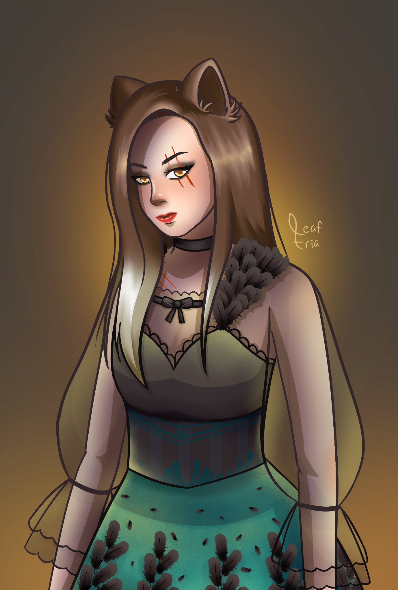 Wolf Girl by Fitria Angga K on Dribbble