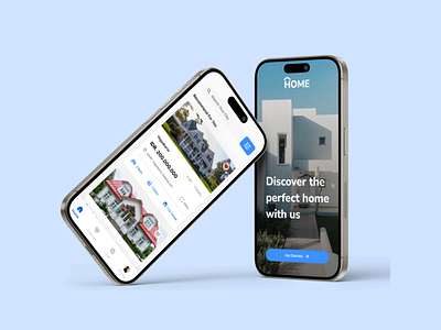 Home App desain ui ux