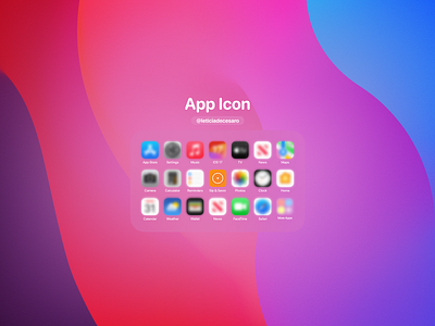 Daily UI #005 - App Icon