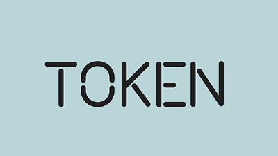 Token - Logo Animation agency animation branding logo motion graphics typography