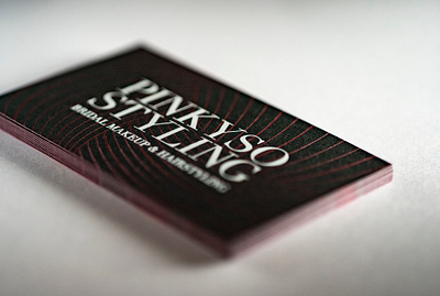 Business Card Design branding business card design graphic design hot stamping logo printing effect
