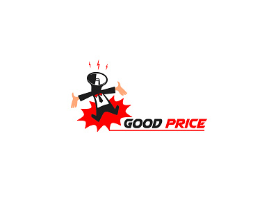 Good Price! branding design fun logo graphic design icon identity illustration logo logotype typography