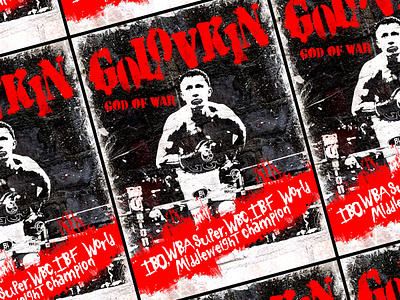 Gennady "ggg" Golovkin boxing gennady golovkin graphic design typography