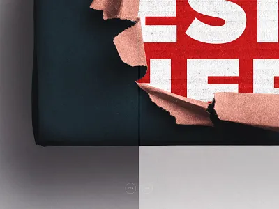 Gift Box Ripped Open Mockup anniversary birthday celebration decoration festive gift mockup package party