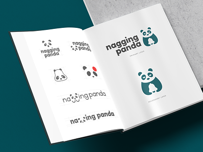 Nagging Panda - Brand and UX/UI branding design graphic ui ux vector